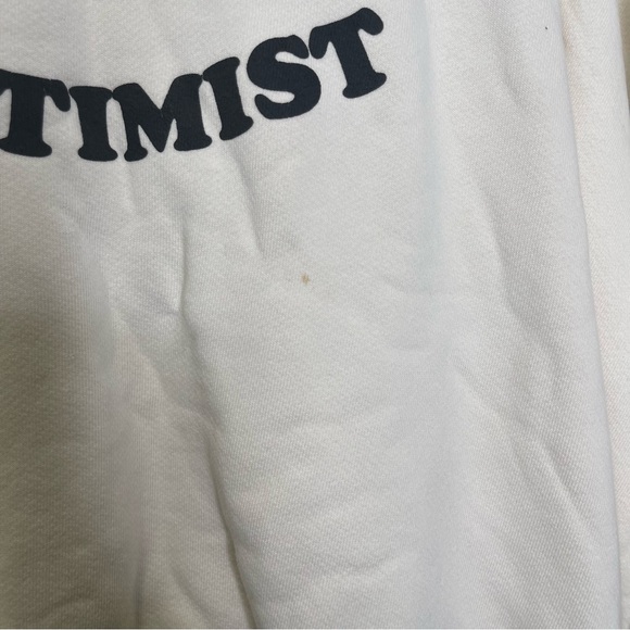 Madhappy Local Optimist Fleece Cream Color Crewneck - Picture 10 of 13
